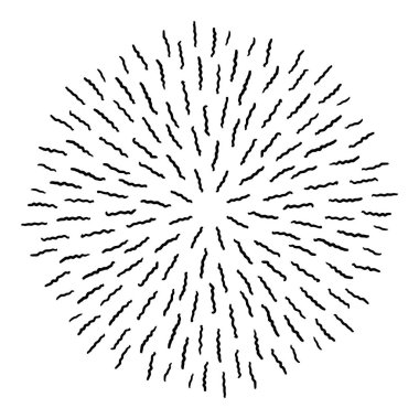 Klasik Günışığı Patlaması El yapımı Havai fişek Tasarımı Kara Işınlar