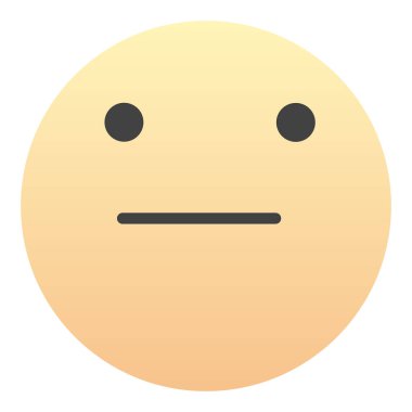 Sosyal ağ ve uygulamalar için Face Emotion Emoji Sign Face