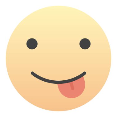  Sosyal ağ ve uygulamalar için emoji Işareti yüzü