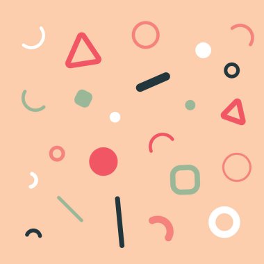 Dekoratif soyut vektör arka plan  