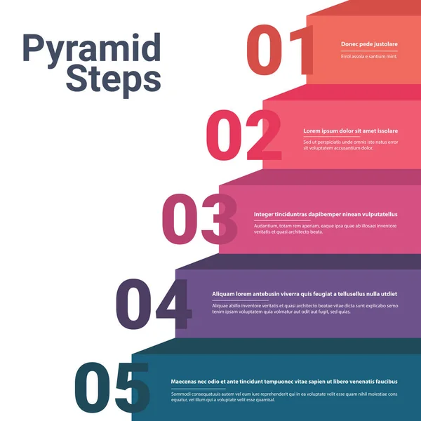 Estilo Moderno Abstract Infographic Layout Ilustração Vetorial Com Descrição Texto — Vetor de Stock