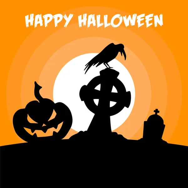 Happy Halloween Elements Vector — Stock Vector