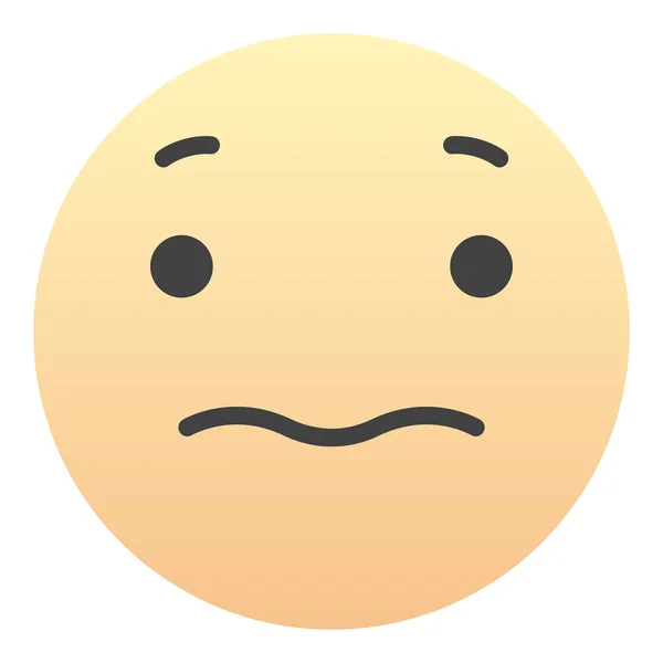 Face Emoji Sign Face Соціальної Мережі Додатків — стоковий вектор