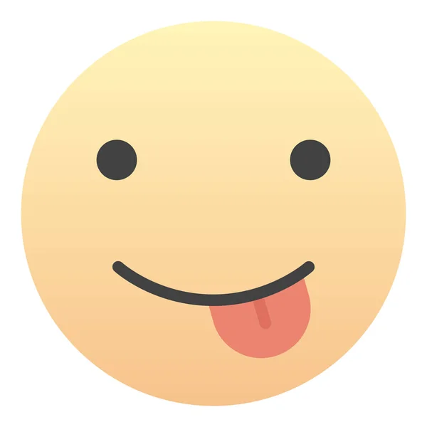 Emoji Sign Face Untuk Jejaring Sosial Dan Aplikasi - Stok Vektor