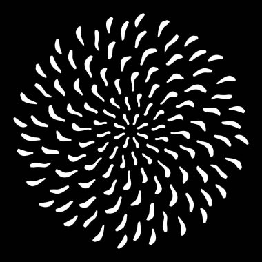 Klasik Günışığı Patlaması El yapımı Havai fişek Tasarımı Kara Işınlar