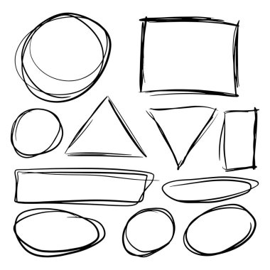 Set El kabarcık konuşma konuşmak basit iletişim kabarcık çizim 