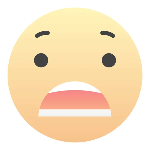 Emoção Facial Emoji Sign Face Para Redes Sociais Aplicativos —  Vetores de Stock
