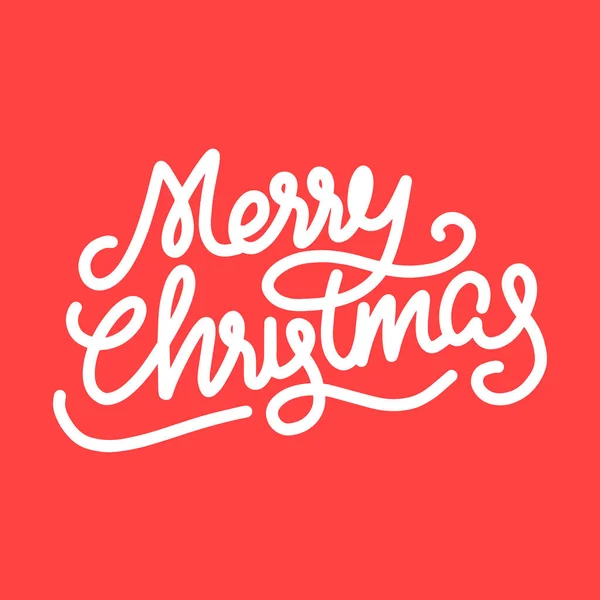 Handdrawn Merry Noel yazı tipografi selamlar kart