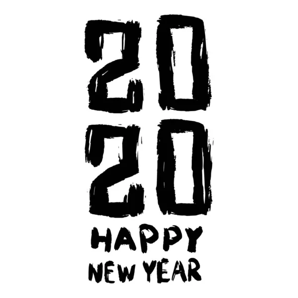 Поздравление Новым 2019 Годом Иллюстрация Поздравительной Открытки Новый Год Vector — стоковый вектор