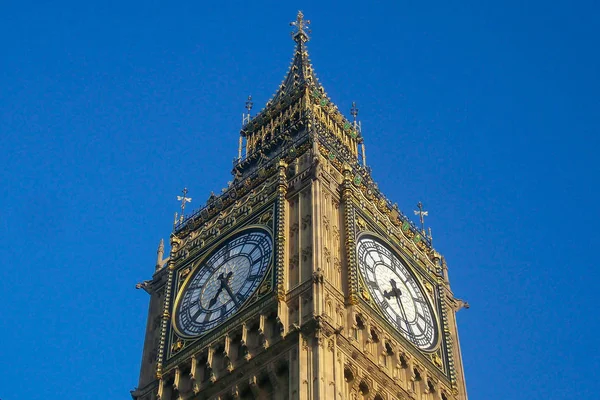 Big Ben Building London England Juni 2015 — Stockfoto