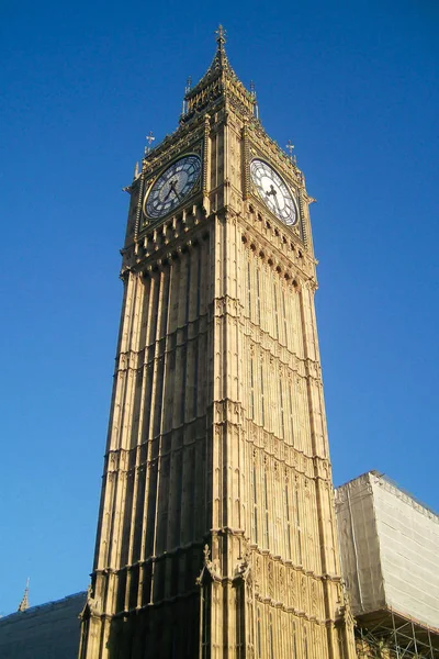 Здание Биг Бен Лондон Англия Великобритания Июнь 2015 Года — стоковое фото