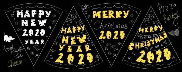 peynir şeklinde yazıt mutlu yeni yıl 2020 