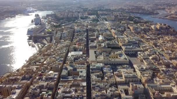 Mooie Meanders Van Rivier Uvac Servië Een Zonnige Zomerdag Luchtfoto — Stockvideo