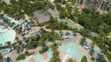 Paradise Island, Bahamalar - Aquaventure su parkı Fix The Aerial manzaralı Aquaventure su parkı ile Atlantis tatil Aquaventure su parkı ile ünlü Atlantis tatil