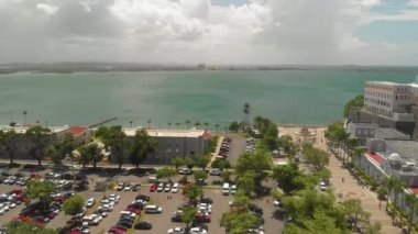 San Juan, Porto Riko Eski San Juan Havadan görünümü, Porto Riko