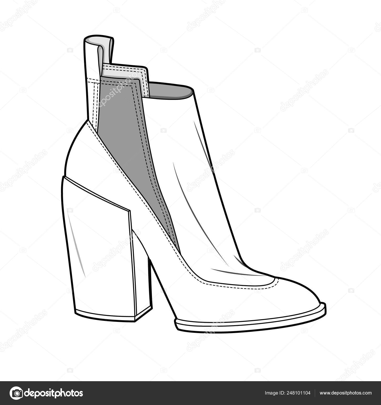 Shoes Illustration Drawing