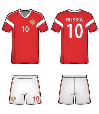 Futbol futbol Tekdüzen vektör tasarım çizim şablonu