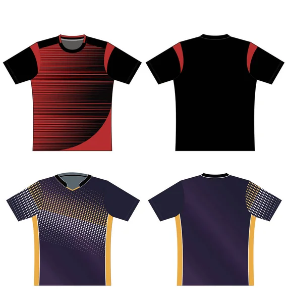 Voetbal Uniforme Vector Illustratie Ontwerpsjabloon Voetbal — Stockvector