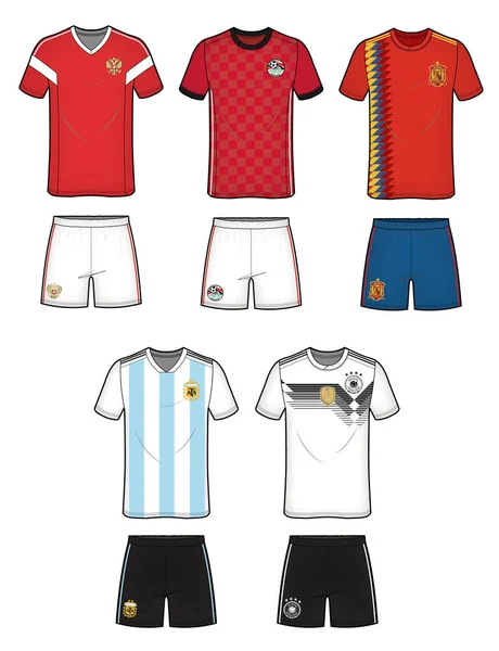 Εικονογράφηση Πρότυπο Σχεδίασης Του Ποδοσφαίρου Ποδοσφαίρου Ενιαίου Φορέα — Διανυσματικό Αρχείο