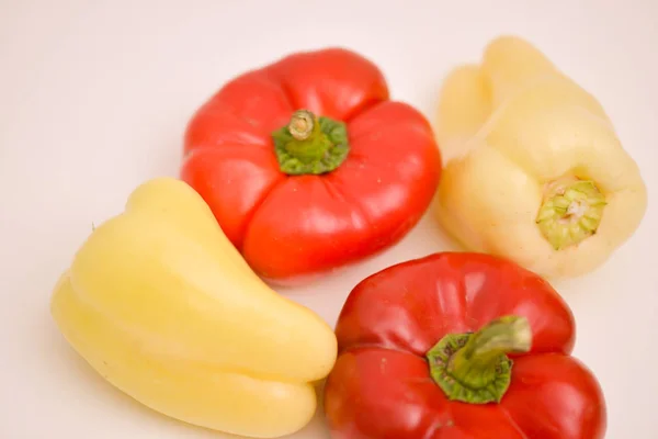 Verduras Frescas Sobre Fondo Blanco —  Fotos de Stock