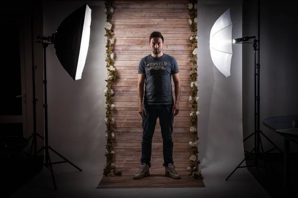 Young Man Jail — Stock Photo, Image