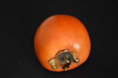 kaki siyah arka plan üzerinde izole