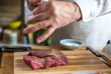  ızgara için pişirilen kırmızı et