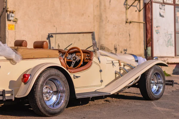 Coche Retro Utilizado Eventos — Foto de Stock