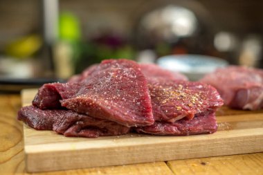  ızgara için pişirilen kırmızı et