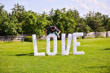 youngster has fun in the park