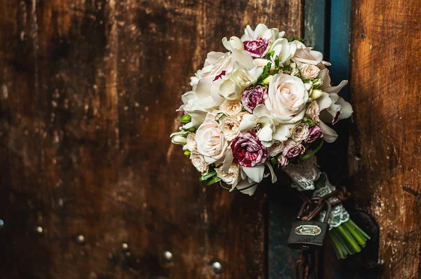 Bouquet Fiori Sposa — Foto Stock