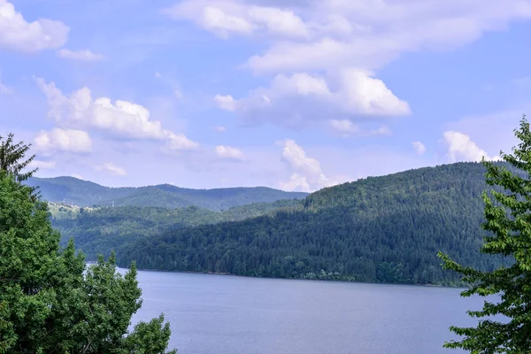 Mountain Lake Landskap Och Himmel — Stockfoto
