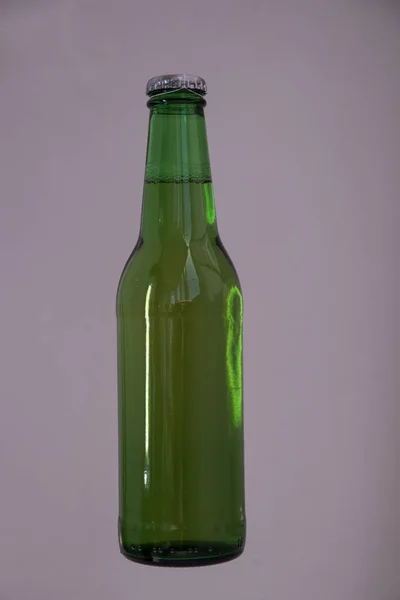 Botella Cerveza Fondo — Foto de Stock