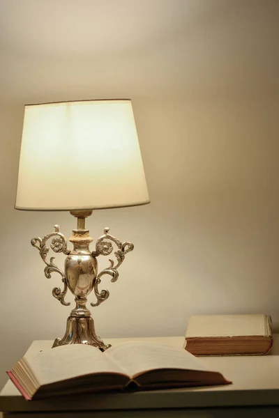 Lamp Bedside Table Royalty Free Stock Photos