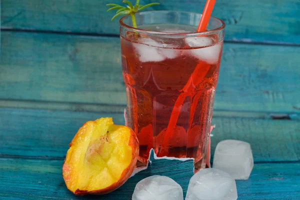 Frukt Cocktail Bakgrunden — Stockfoto