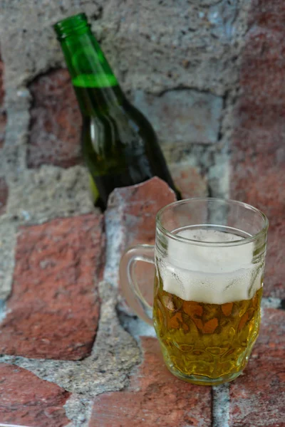 Bier Hintergrund — Stockfoto