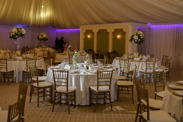 Mesa Decorada Para Casamento — Fotografia de Stock