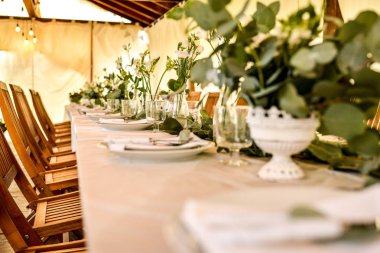 etkinlik için düzenlenmiş tablo