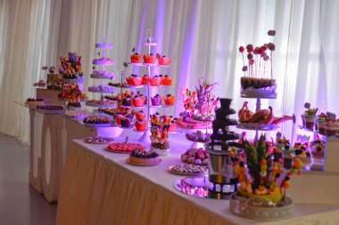  etkinlik için çerezlerle tablo