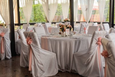 Restoranda düğün masası