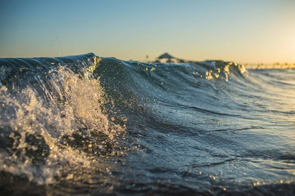 Vagues Sur Plage — Photo