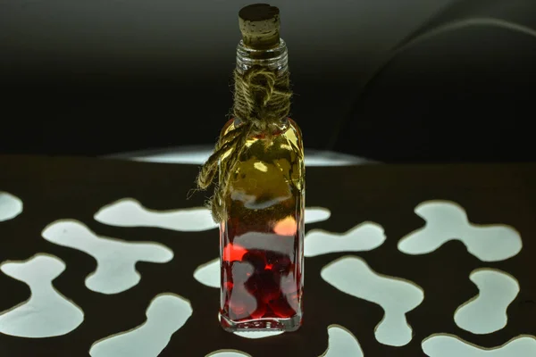 Botol Brandy Latar Belakang — Stok Foto