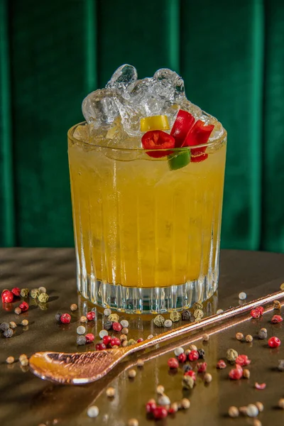 Cocktail Frutta Pepe — Foto Stock