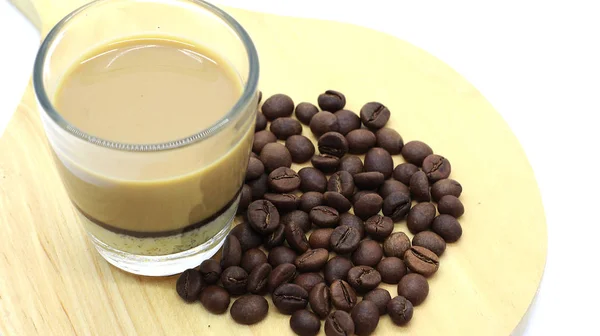 Koyu Kahve Çekirdeği Espresso Photoshoot — Stok fotoğraf