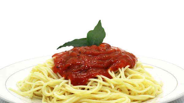 Traditionel Spaghetti Pasta Fotosession - Stock-foto