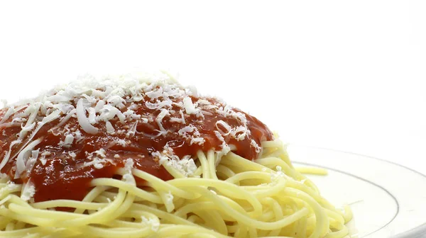 Traditional Spaghetti Pasta Photoshoot — Stock Photo, Image