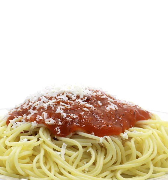 Sedinta Foto Traditionala Paste Spaghete — Fotografie, imagine de stoc