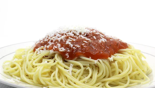 Sesión Fotos Tradicional Pasta Espagueti — Foto de Stock