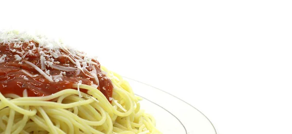 Pasta Spageti Tradisional Photoshoot — Stok Foto