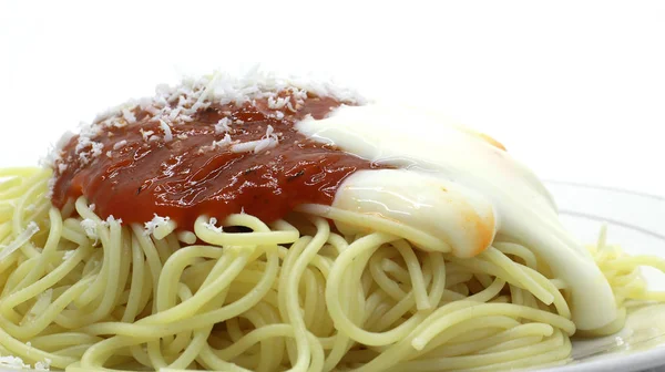 Traditional Spaghetti Pasta Photoshoot — Stock Photo, Image